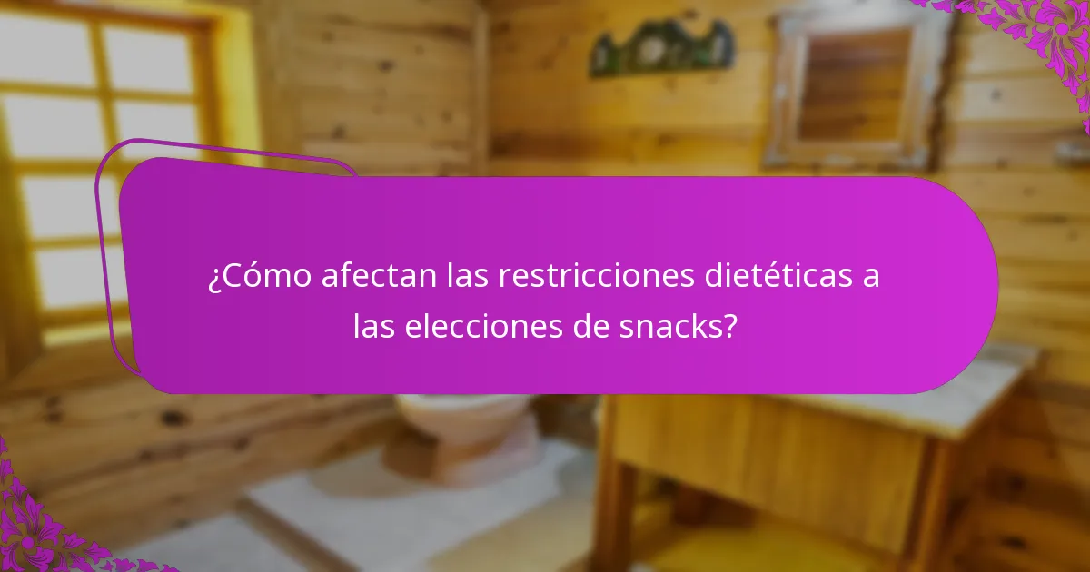 ¿Qué tipos de snacks son los mejores para viajar?