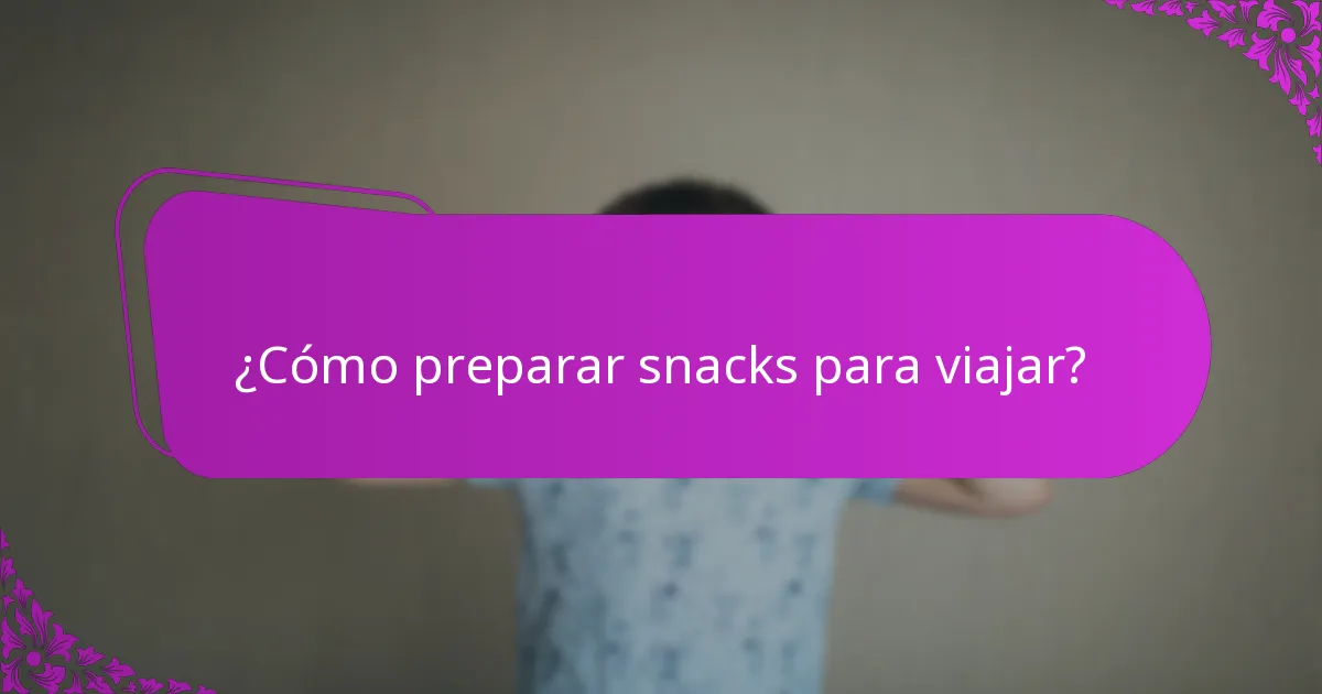¿Cómo afectan las restricciones dietéticas a las elecciones de snacks?