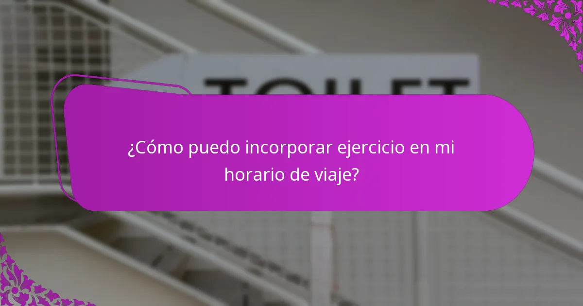 ¿Cuáles son los beneficios para la salud de hacer ejercicio antes de un viaje por carretera?