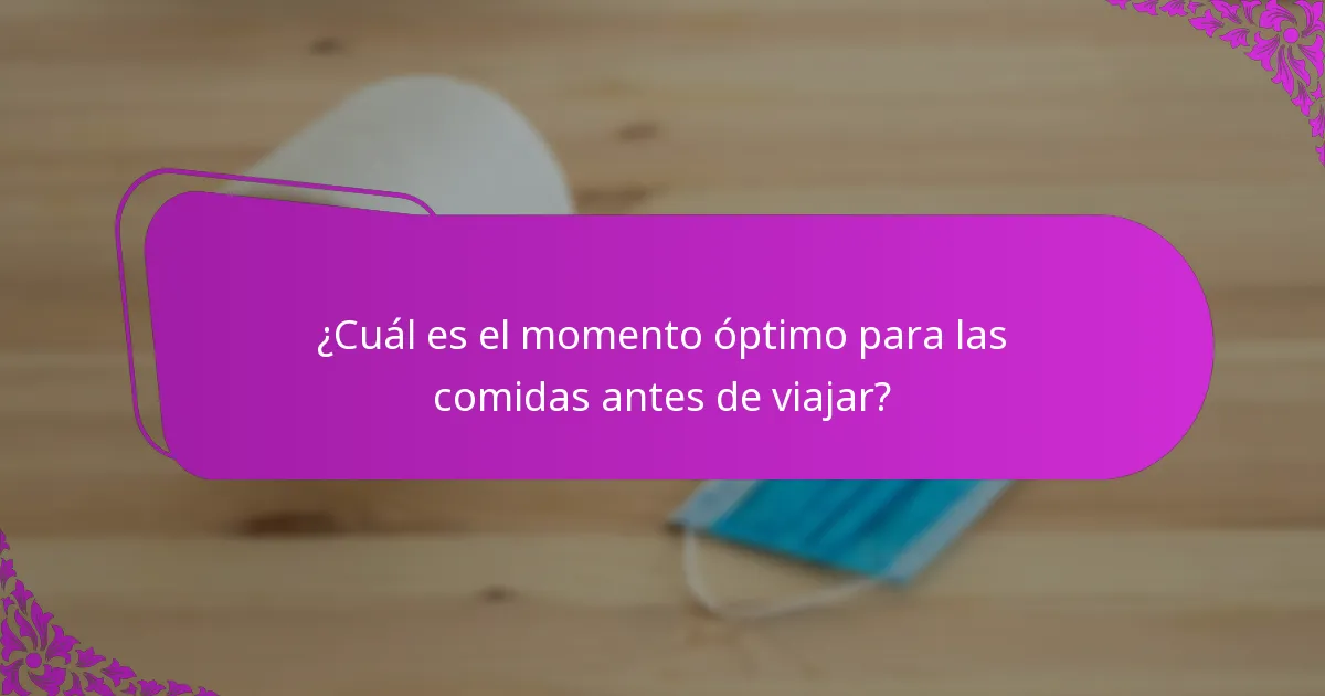 ¿Qué estrategias de preparación de comidas son efectivas para los viajeros?