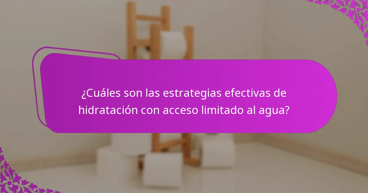 ¿Cómo puedes reconocer los signos de deshidratación y estreñimiento?