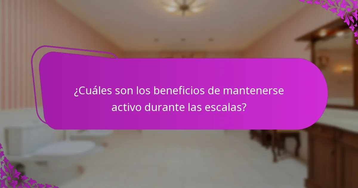 ¿Qué aeropuertos ofrecen comodidades para mantenerse activo?