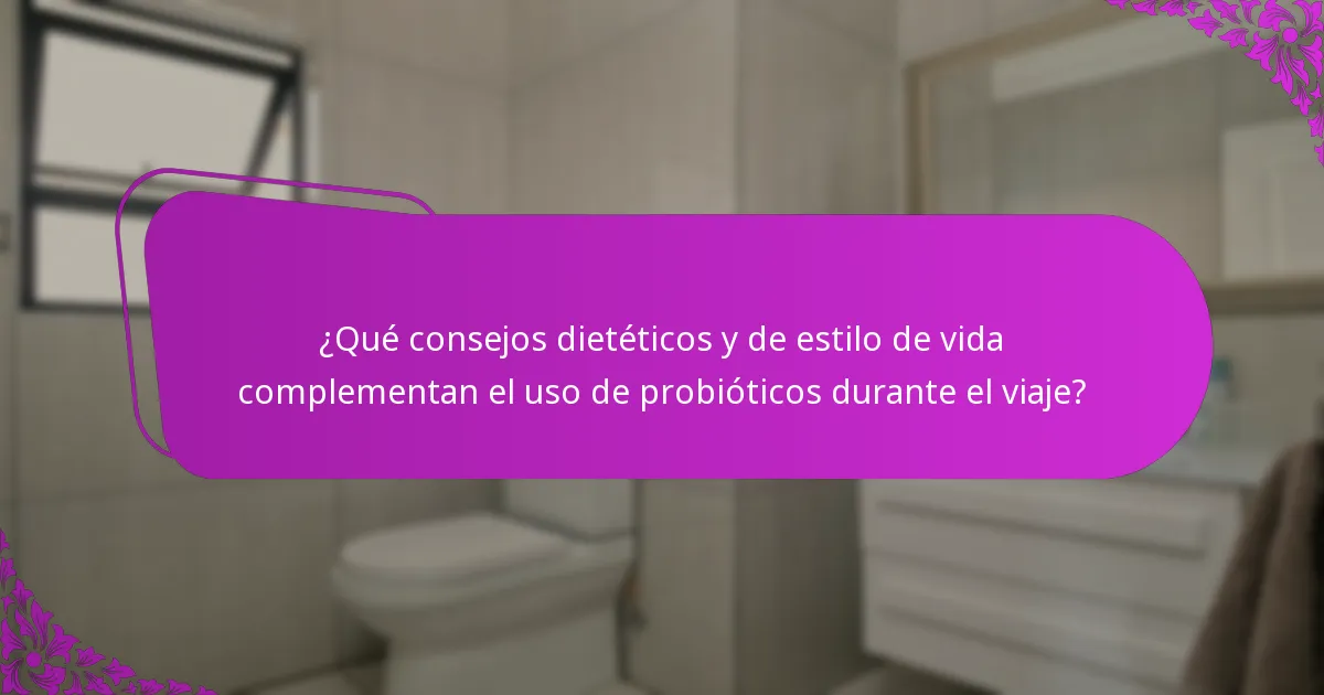 ¿Cuáles son los riesgos y consideraciones al usar probióticos mientras viajas?